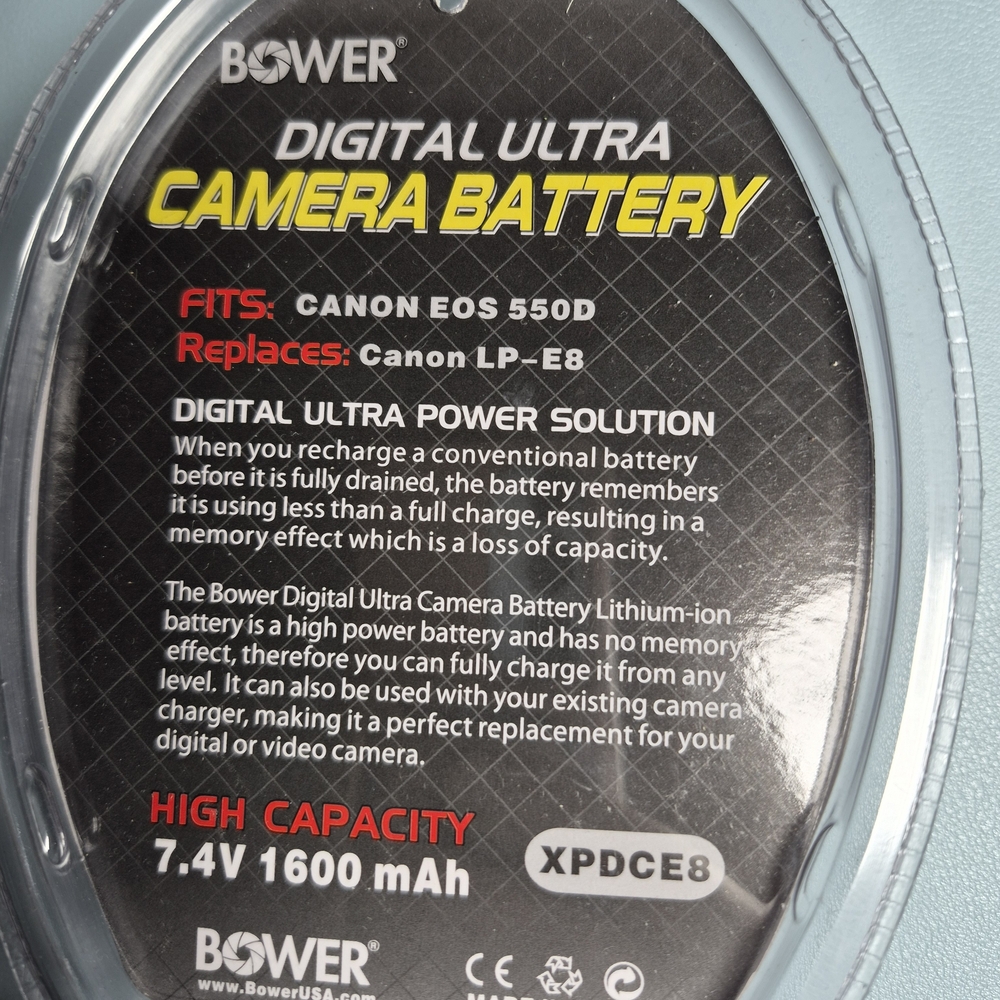 Bower Digital Ultra Camera Battery - Picture 3 of 3